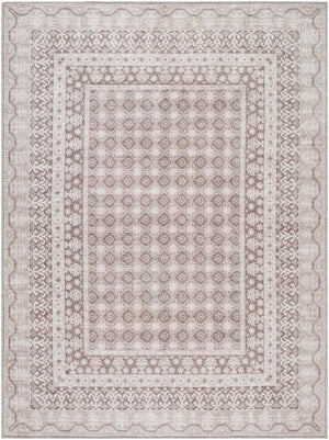 Rainier Light Brown Washable Rug | Our PNW Home X Livabliss