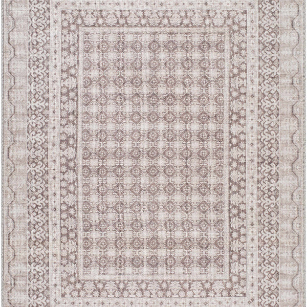 Rainier Light Brown Washable Rug | Our PNW Home X Livabliss