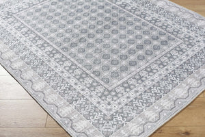 Rainier Gray Washable Rug | Our PNW Home X Livabliss