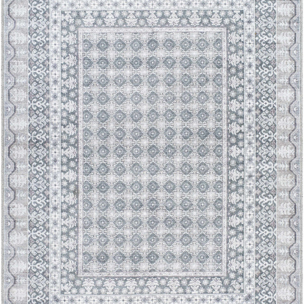 Rainier Gray Washable Rug | Our PNW Home X Livabliss