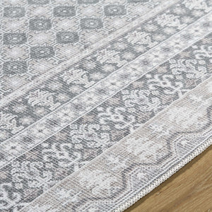 Rainier Gray Washable Rug | Our PNW Home X Livabliss