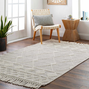Boutique Rugs Hemingway Wool Rug with Tassels - view 3