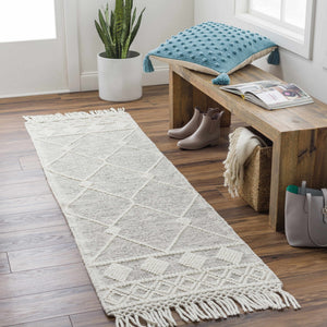 Boutique Rugs Hemingway Wool Rug with Tassels - view 9