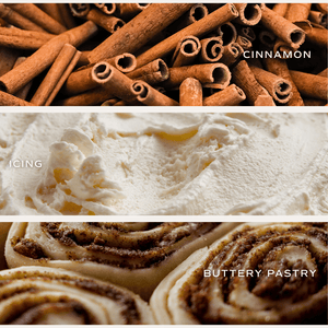 Cinnamon Rolls Soy Candle - 9 oz Amber Jar