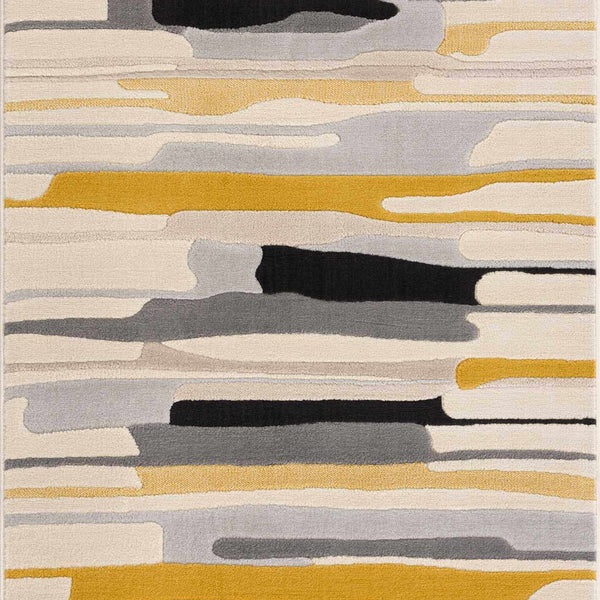 Southfields Mustard Modern Rug