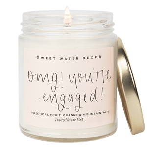 Sweet Water Decor OMG! You're Engaged! Soy Candle