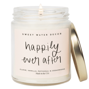 Happily Ever After Soy Candle - 9 oz Palo Santo Patchouli