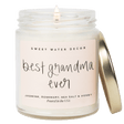 Sweet Water Decor Best Grandma Ever Soy Candle