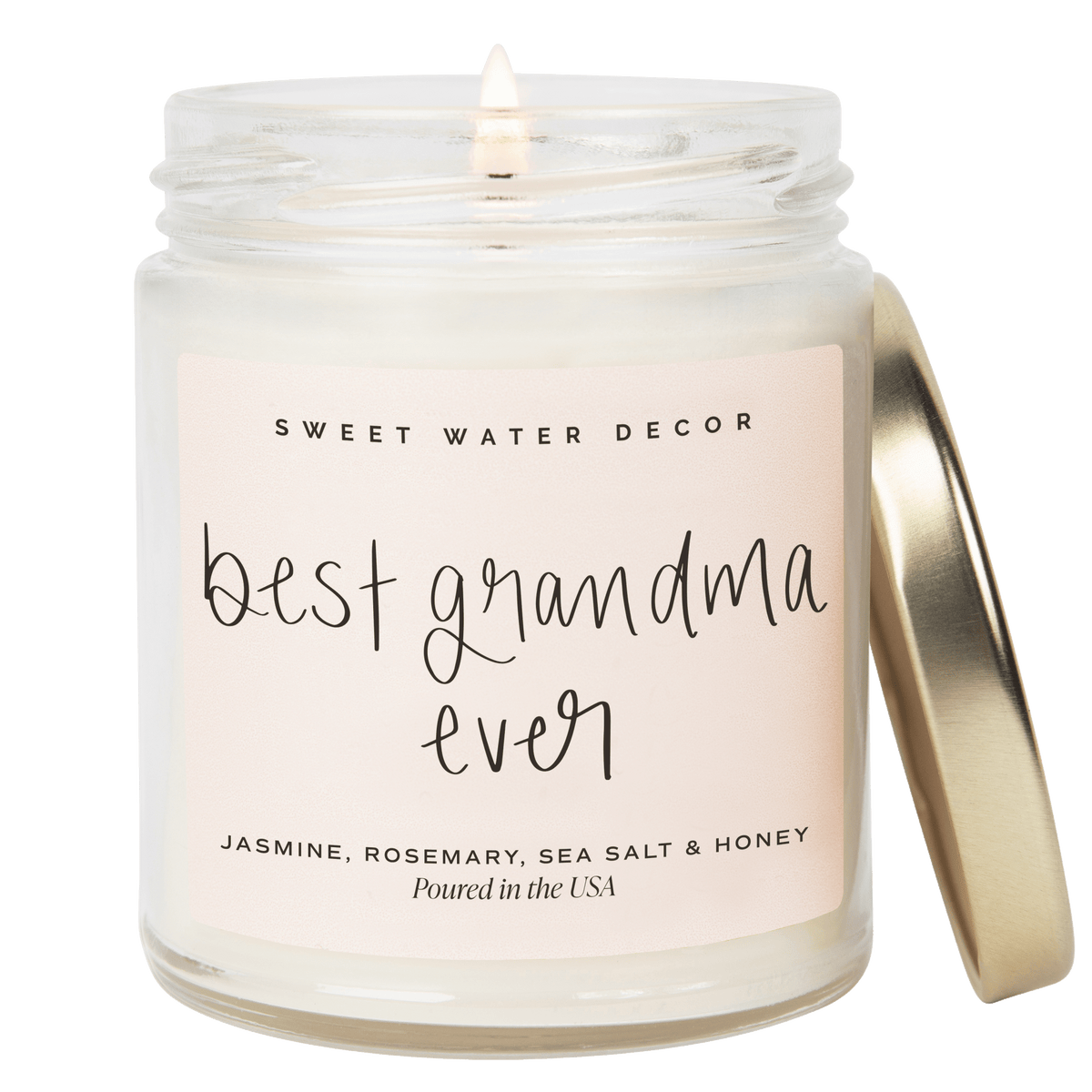 Sweet Water Decor Best Grandma Ever Soy Candle