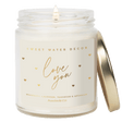 Sweet Water Decor Love You Soy Candle Patterned