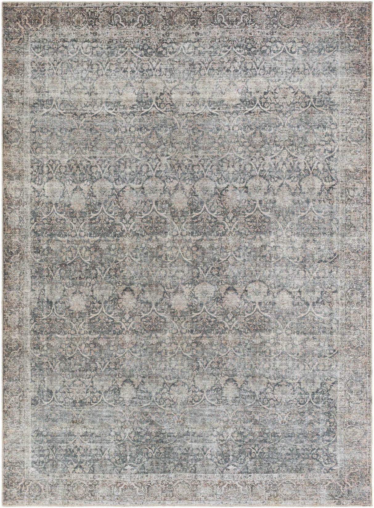 Charla Washable Area Rug