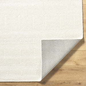 Charan Ivory Cream Area Rug