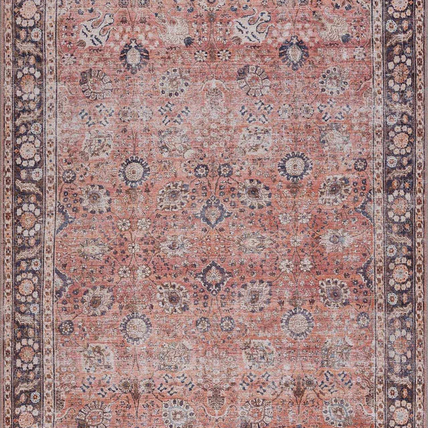 Ganyangan Red Washable Rug