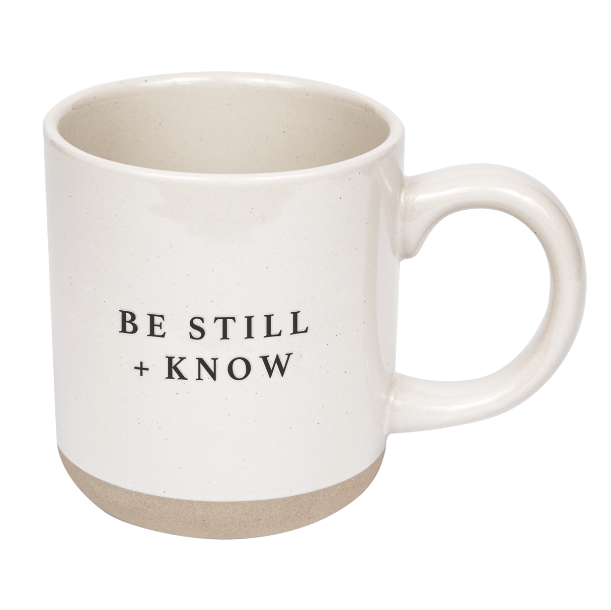 Be Still and Know 14oz Stoneware Coffee Mug