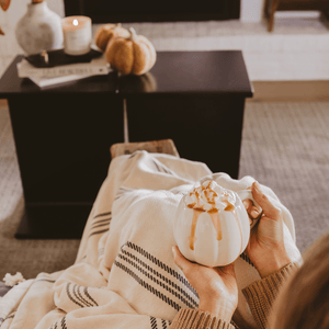 Cream Pumpkin 19oz Figurine Coffee Mug