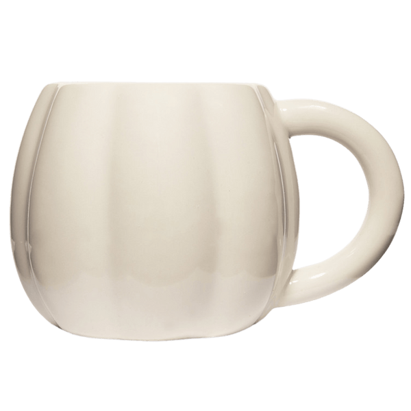 Cream Pumpkin 19oz Figurine Coffee Mug