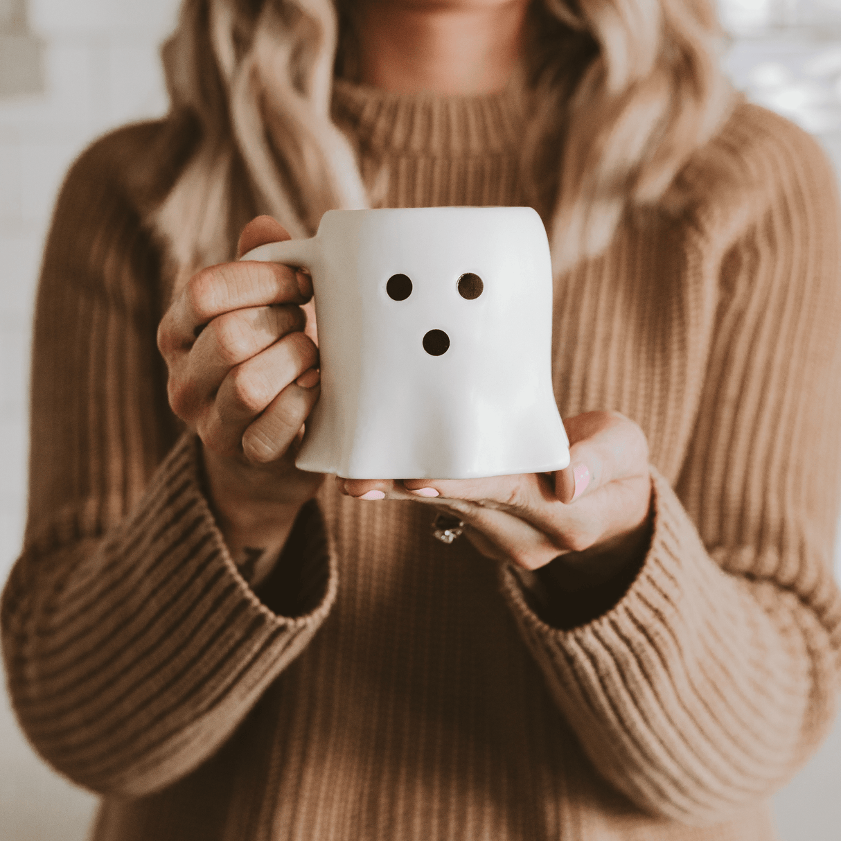 Ghost Face 12oz Figurine Coffee Mug