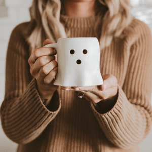 Ghost Face 12oz Figurine Coffee Mug