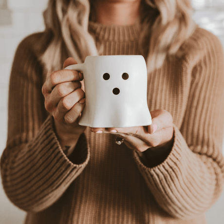 Ghost Face 12oz Figurine Coffee Mug