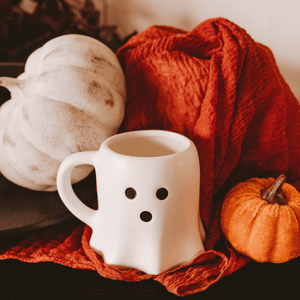 Ghost Face 12oz Figurine Coffee Mug