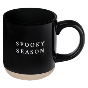 Spooky Season 14oz Black Stoneware Coffee Mug