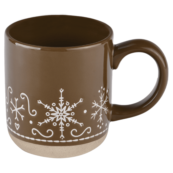 Gingerbread 14oz Stoneware Coffee Mug