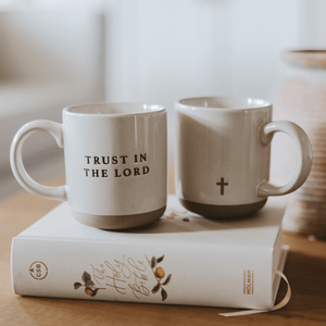 Cross 14oz Stoneware Coffee Mug