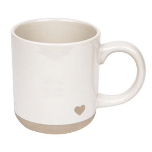 Heart 14oz Stoneware Coffee Mug