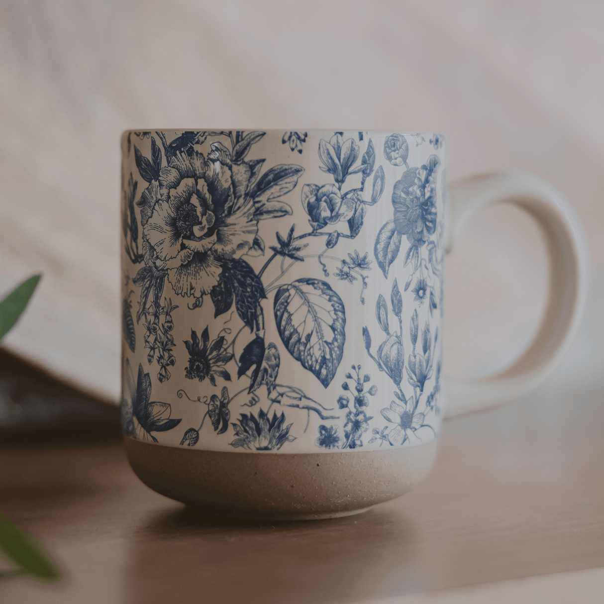 Blue Delft 14oz Stoneware Coffee Mug