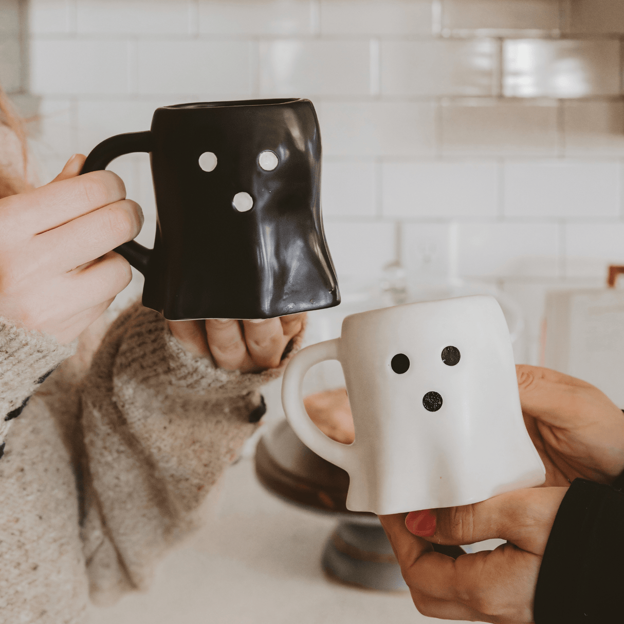 Ghost Face 12oz Figurine Coffee Mug