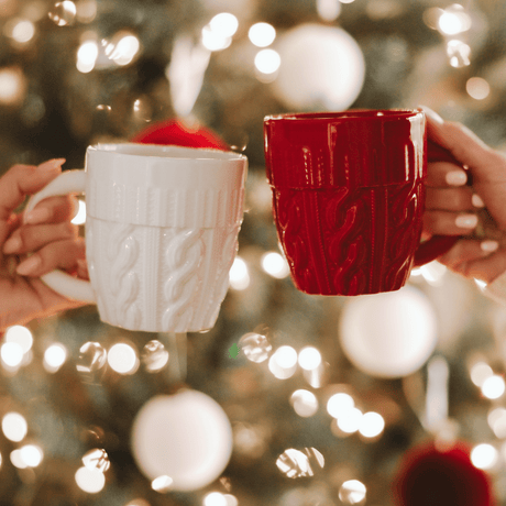 Red Sweater 18oz. Figurine Coffee Mug