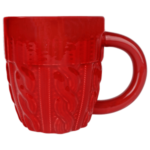 Red Sweater 18oz. Figurine Coffee Mug