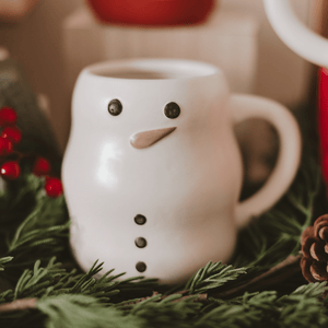 Snowman 21oz Figurine Coffee Mug