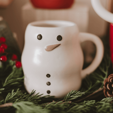 Snowman 21oz Figurine Coffee Mug