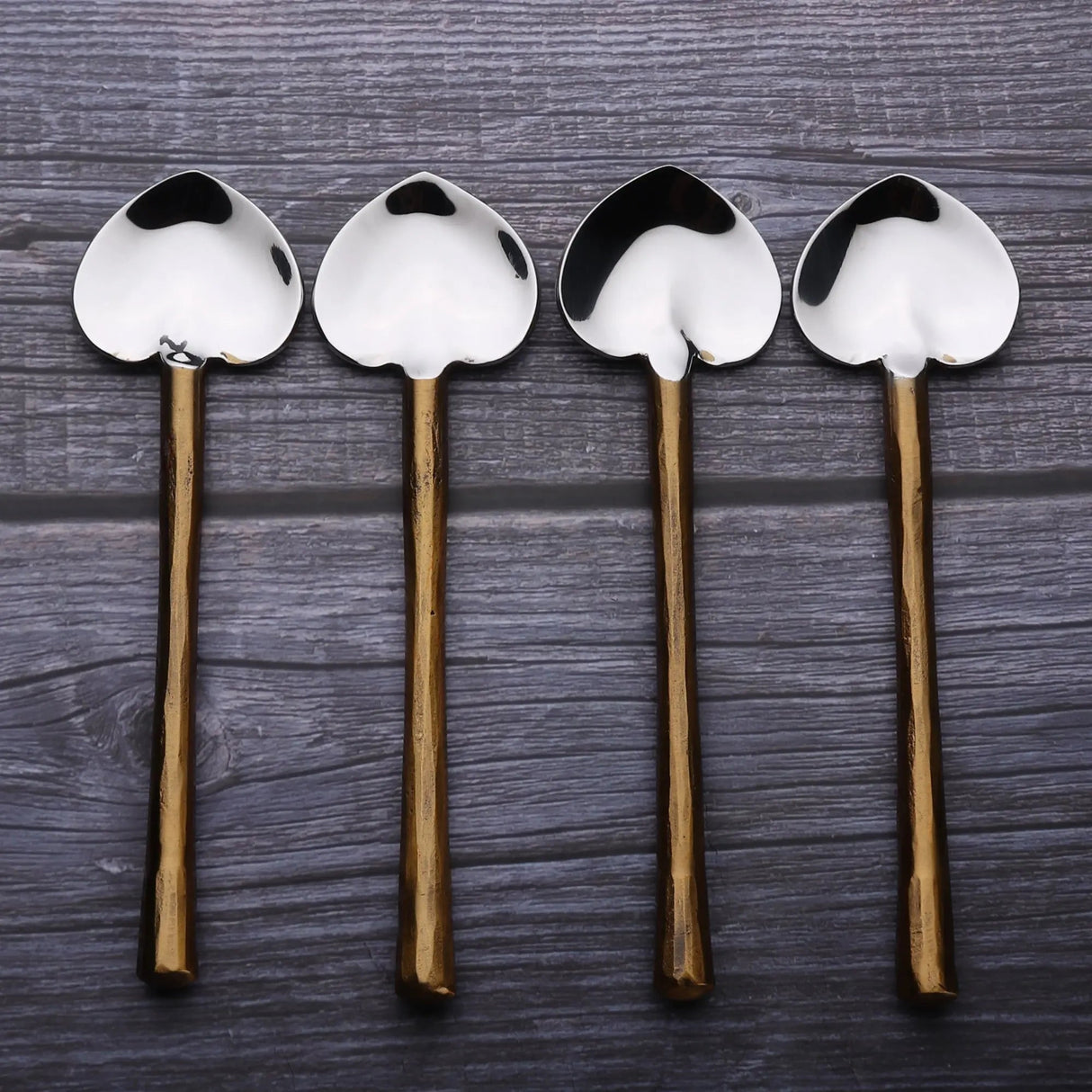 Camilla Heart Spoons 4pc set