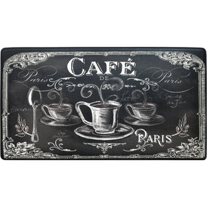 Oversized 20"x36" Feel at Ease Anti-Fatigue Kitchen Mat (Cafe)