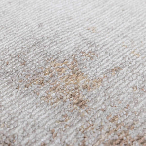 Galey Alix x Livabliss Abstract Modern Marble Cream/Dark Brown Myrtle Avenue IV Area Rug