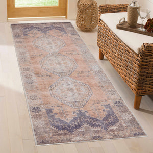 Boutique Rugs Carrabelle Peach Washable Area Rug - view 4