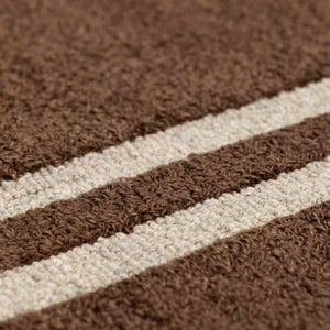 Chogan Chocolate Brown Area Rug