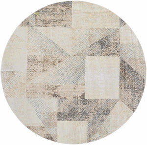 Chachi Washable Geometric Area Rug