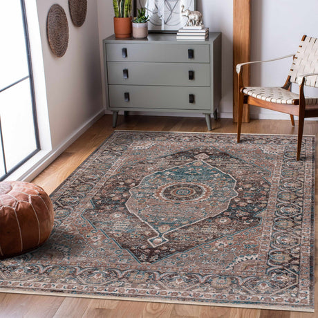 Baychester Brown Area Rug - Clearance