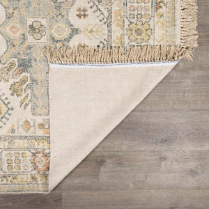 Chaela Ivory & Olive Area Rug