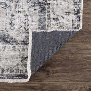 Off White Holi-4602 Washable Area Rug - Clearance