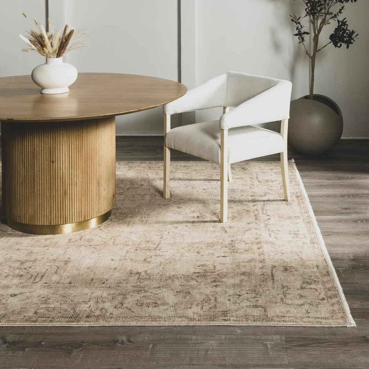 Fetscher I Vintage Medallion Area Rug