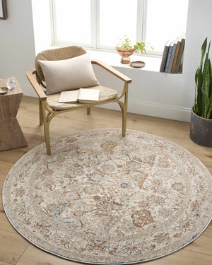 Chikao Cream Area Rug