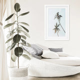 California Tropical Themed Wall Decor. Large Palm Trees