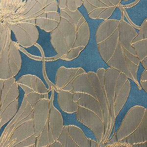 Cambridge Floral Jacquard Tablecloth – Blue