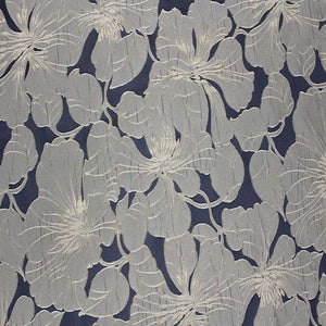 Cambridge Floral Jacquard Tablecloth – Navy
