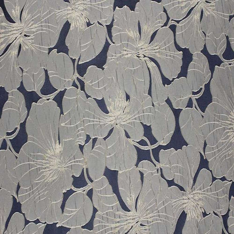 Cambridge Floral Jacquard Tablecloth – Navy