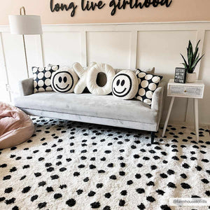 Boutique Rugs Cansu Black & White Dotted Area Rug - view 3